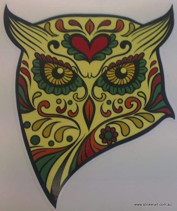 printed-owl-sugar-skull-decal-sticker