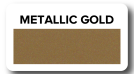 9mm (3/8in) x 45 Metres Striping Roll - Metallic Gold