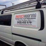 Magnetic Car Signs for Protect Roofing Brisbane