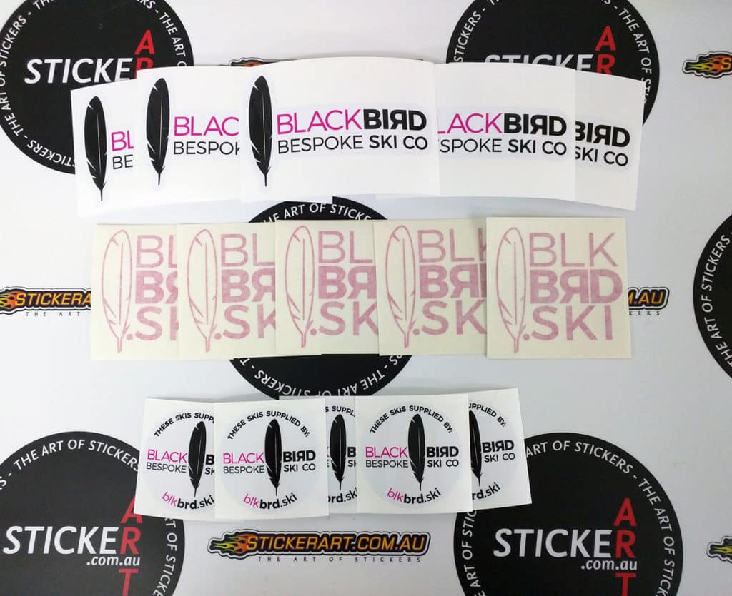 Custom Stickers for Blackbird Bespoke Co