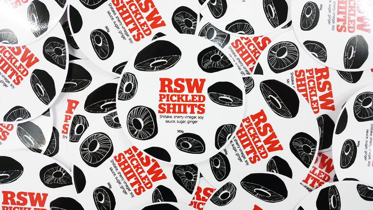Product Packaging Stickers/Labels for RSW