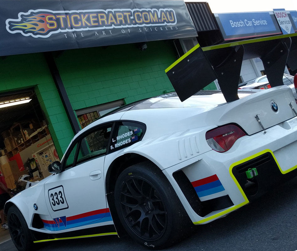 Custom Racing Stripes for BMW Z4