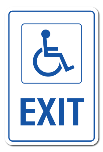 Disabled Exit - Inversed