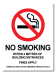 No Smoking Within Metres Of Building Entrances Fines Apply