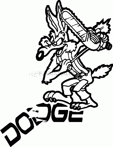 Chainsaw Coyote Dodge