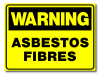 Warning - Asbestos Fibres [Design 1]