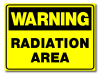 Warning - Radiation Area