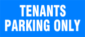 Tenants Parking Only