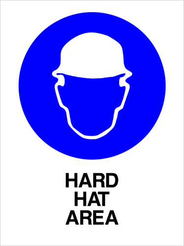 Mandatory - Hard Hat Area