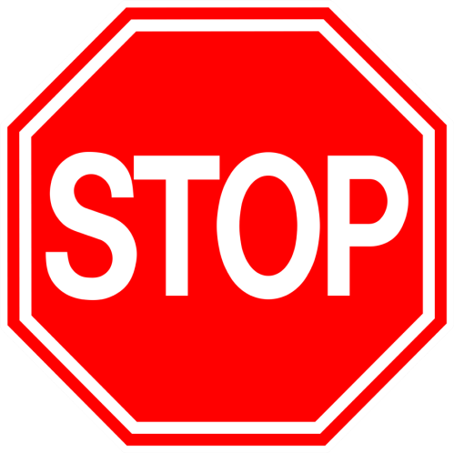 Buy Traffic Signs - Stop | The Art of Stickers Australia