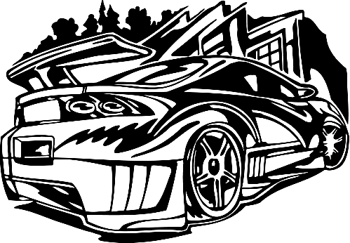 Street Racer Car #96