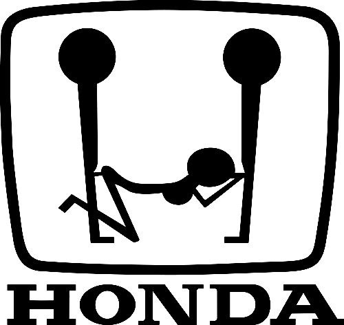 Honda Vinyl Cut Sticker