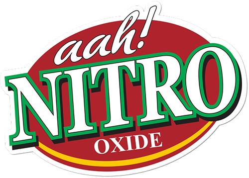 Ahh! Nitro Oxide Printed Sticker
