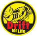 Drift For Life Printed Sticker