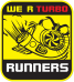 We R Turbo Runners Printed Sticker