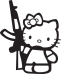 Hello Kitty Machine Gun