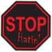 Stop Hatin Printed Sticker