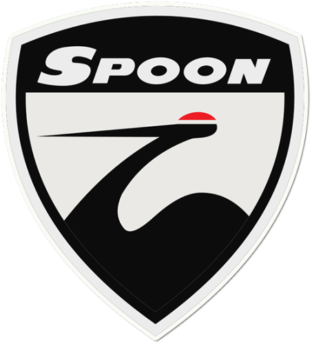Spoon Sports Shield Printed Sticker