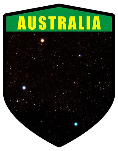 AU Southern Cross Constellation Shield