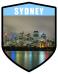 NSW Sydney City Shield Night Skyline