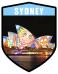 NSW Sydney City Shield Opera House Vivid Lights