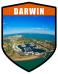 NT Darwin City Shield Arial View