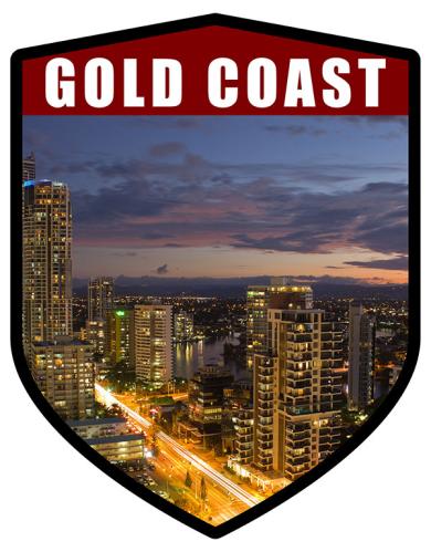 QLD Shield Gold Coast Arial View