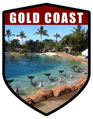QLD Shield Gold Coast Seaworld Dolphins
