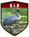 QLD State Animal Brolga Shield