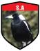 SA State Animal Piping Shrike Shield
