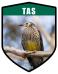 TAS State Animal Yellow Wattlebird Shield
