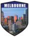 VIC Melbourne City Shield Skyline