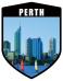WA Perth City Shield Skyline