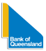 Bank of Queensland Logo with Outline