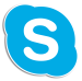 Skype Icon Logo With Outline