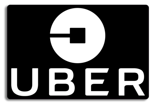 Uber Logo with Background