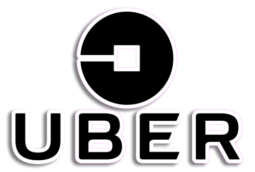 Uber Logo With Outline