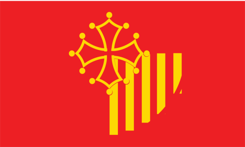 France Languedoc Roussillon - Flag