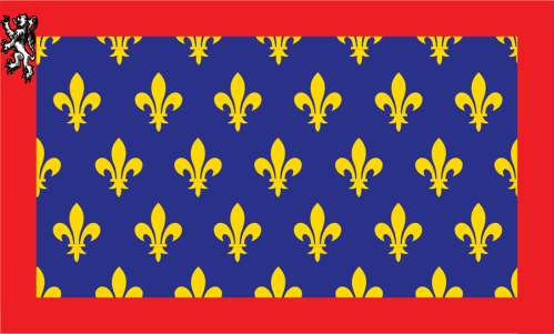 France Maine - Flag