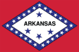 USA Arkansas - Flag