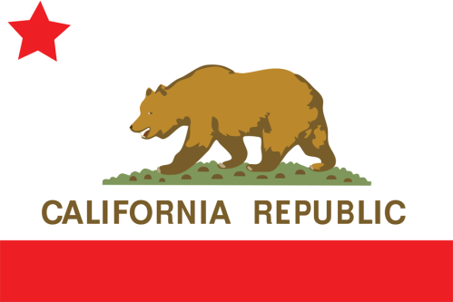 USA California - Flag