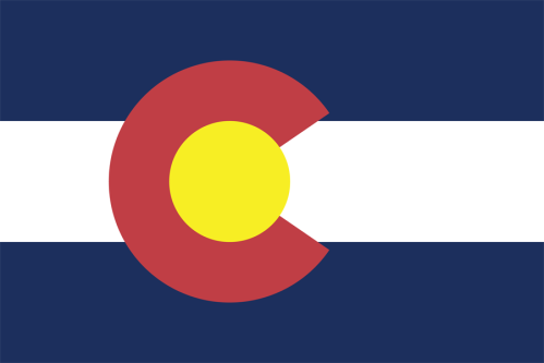 USA Colorado - Flag