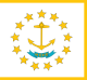 USA Rhode Island - Flag