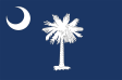 USA South Carolina - Flag