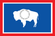 USA Wyoming - Flag