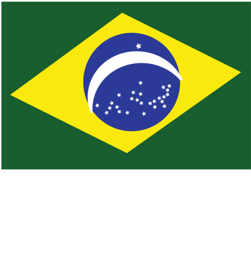Flag Brazil Crystal Feli  - Flag