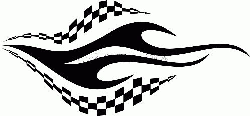 Chequered Flame RCFLAMES-054