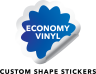 Economy Custom Shape Stickers