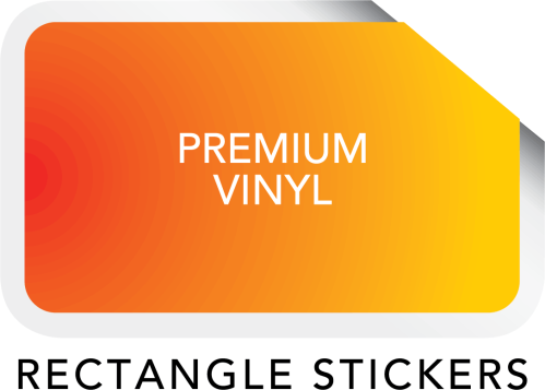 Premium Rectangle Stickers -Rounded Corners