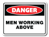 Danger - Men Working Above